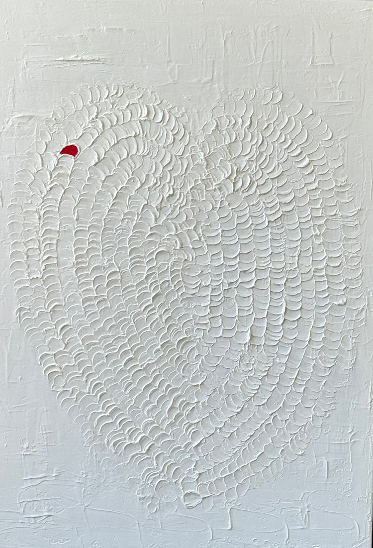 Coup de foudre, 28 x 40, acrylique