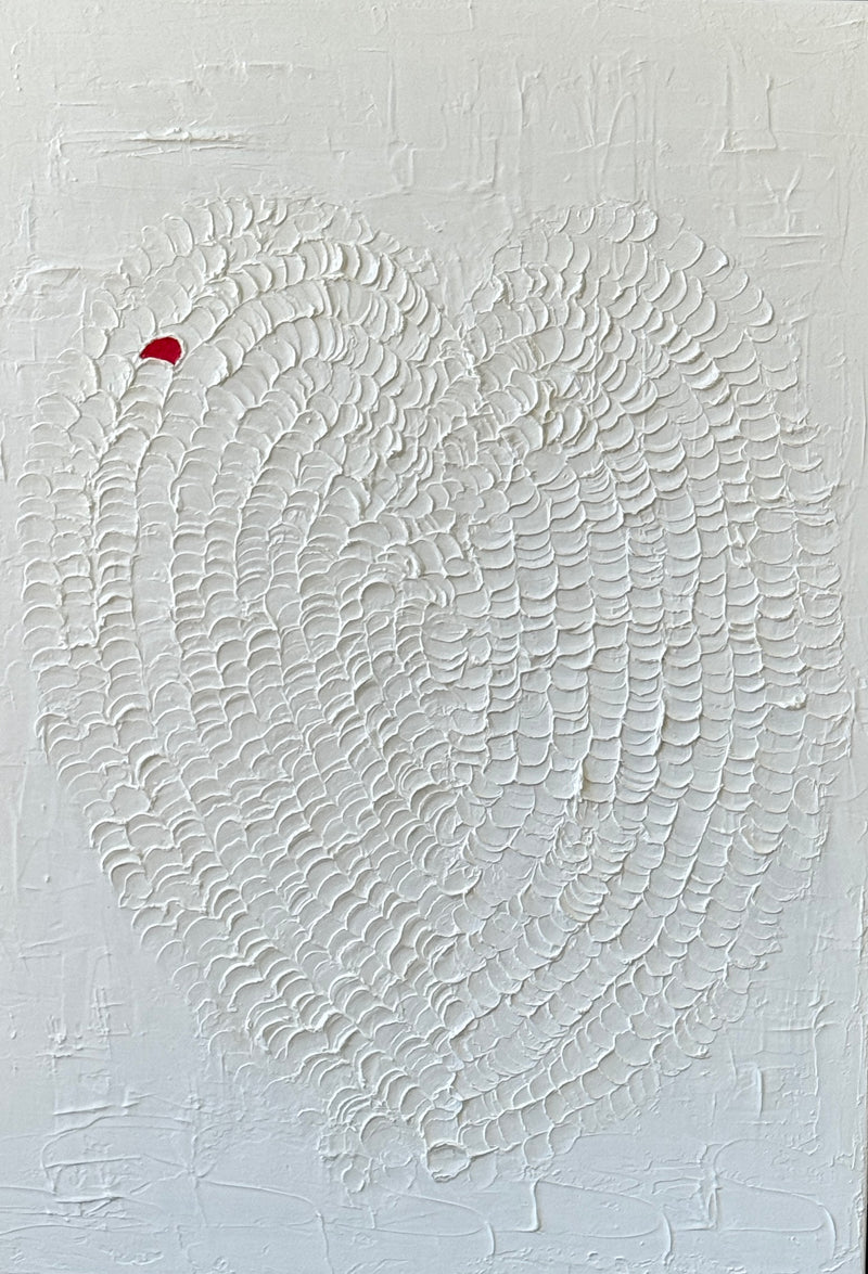 Coup de foudre, 28 x 40, acrylique