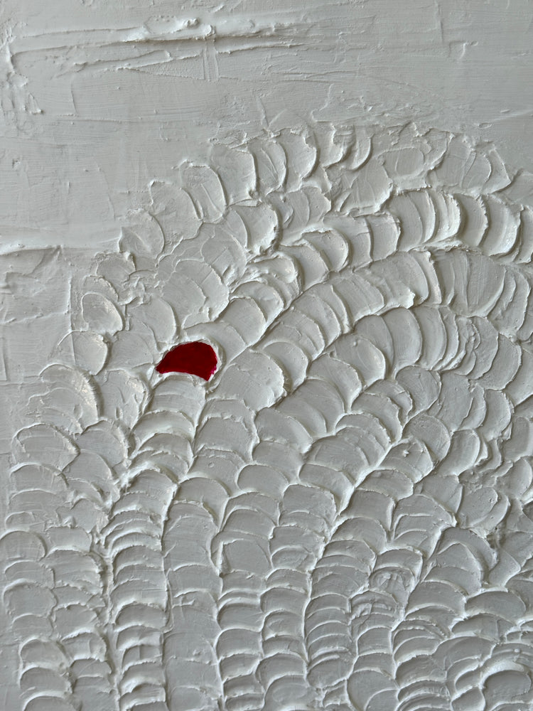 Coup de foudre, 28 x 40, acrylique