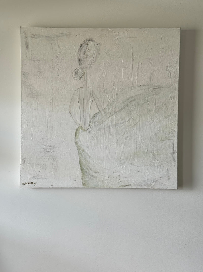 Préambule, 24 x 24 po, acrylique
